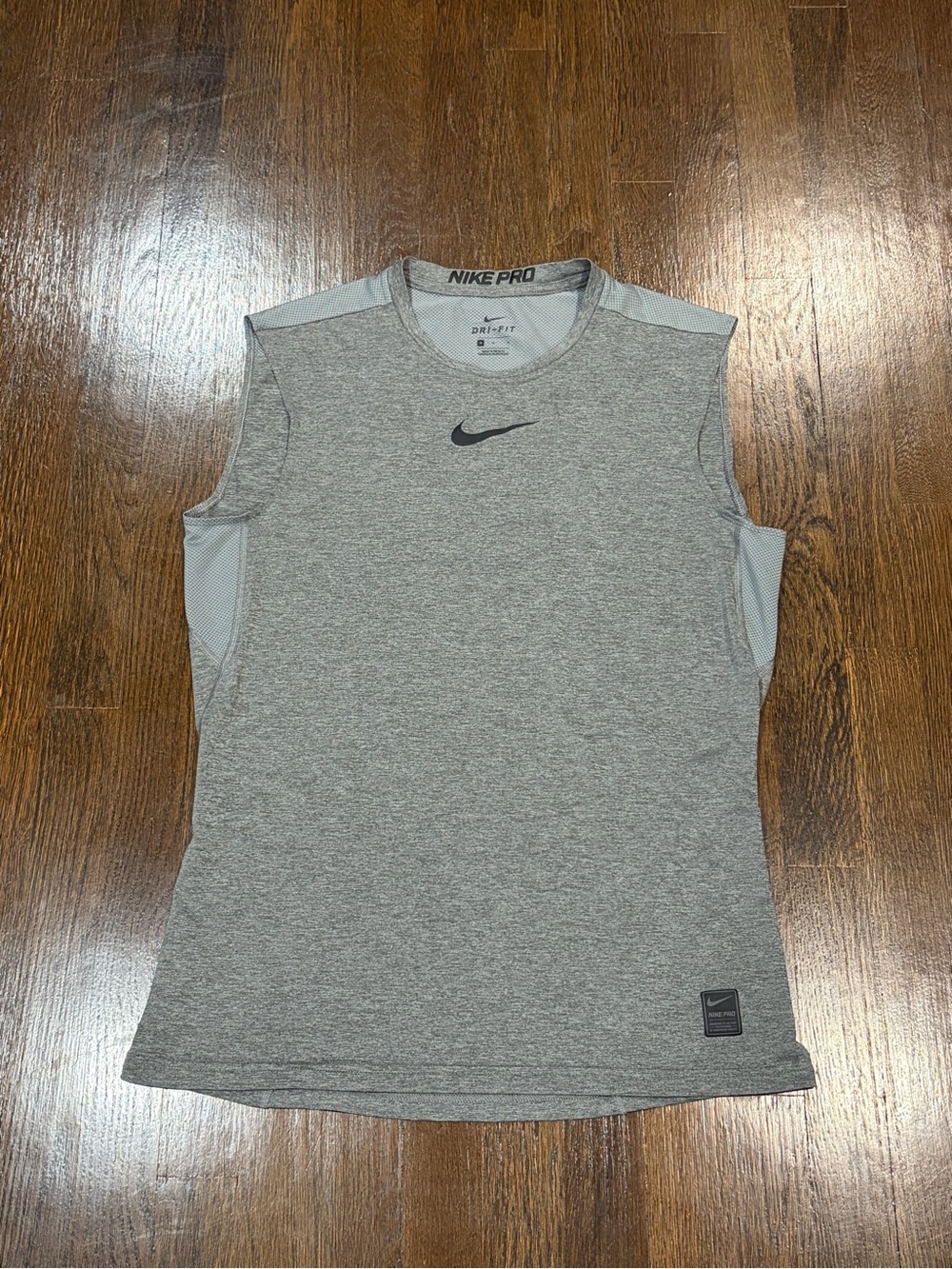 Nike Pro grey tank top